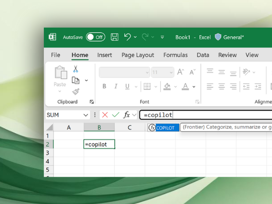 「Excel」に「COPILOT」関数が導入へ、AIを数式へ簡単に組み込める